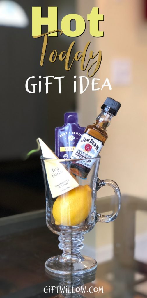 This DIY cocktail gift idea for a hot toddy is so cute and easy to make! It's a perfect gift for him, housewarming gift, or a romantic gift for couples. 