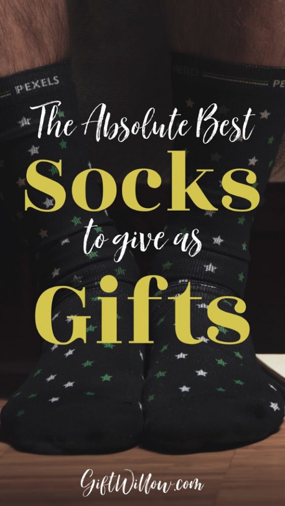 These sock gift ideas are so much fun and will be loved by everyone.  Not only are these socks all comfy, but they're also adorable, funny, and functional.  Overall, they're great gitt ideas!