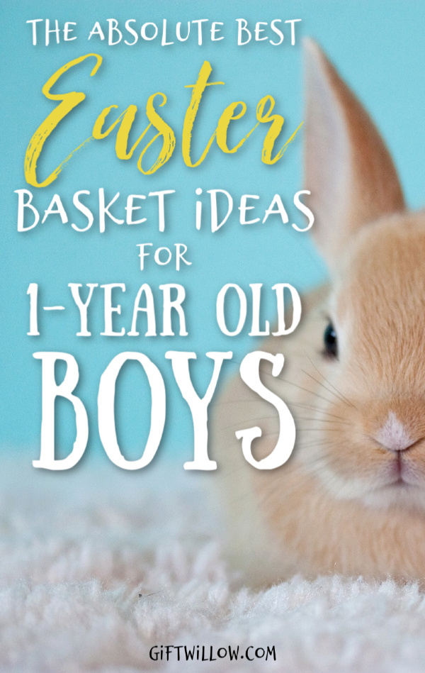 These are the best Easter basket ideas for 1-year old boys that are sure to please your little toddler!