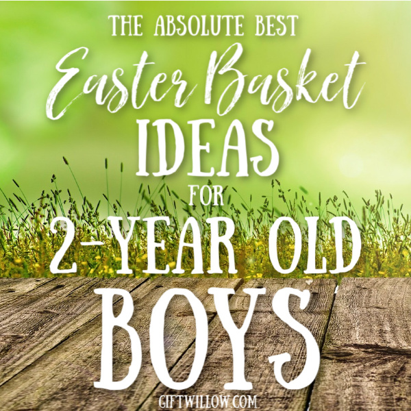 These Easter basket fillers for 2-year old boys will make your toddler so happy on Easter morning!