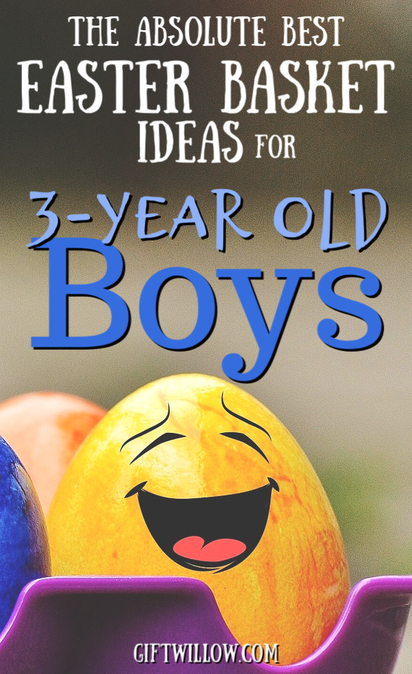 These are the best Easter basket ideas for 3-year old boys that you can find!  They will make Easter extra fun this year.