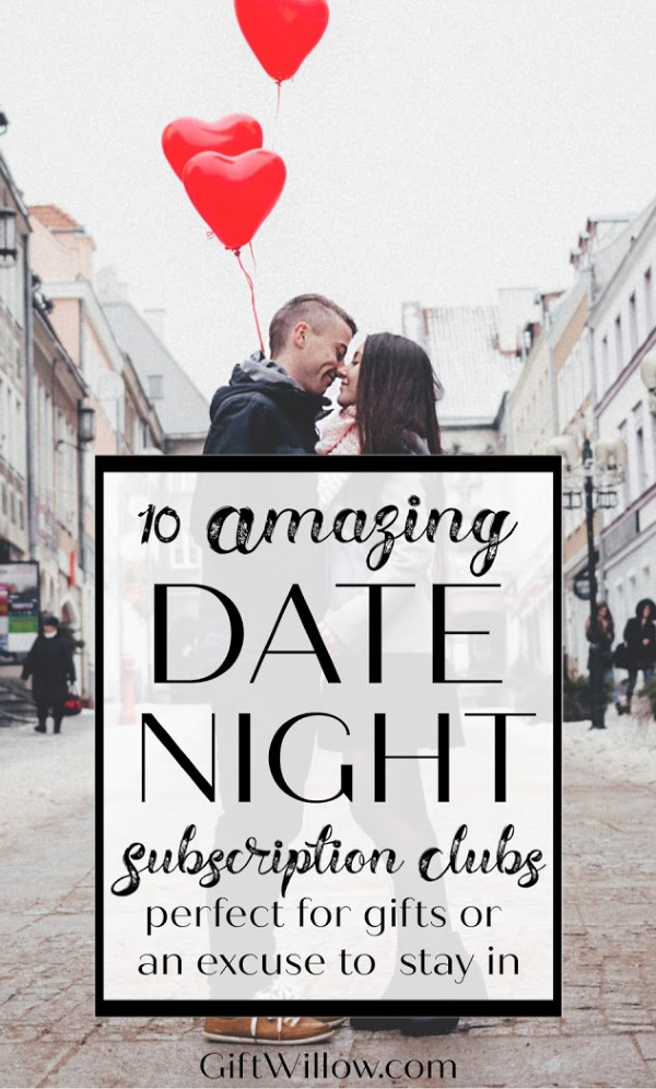 These subscription clubs make the best date night gift ideas that you can find for your significant other or as a gift idea for couples.  They're so much fun and a great idea for staying in for the night. 