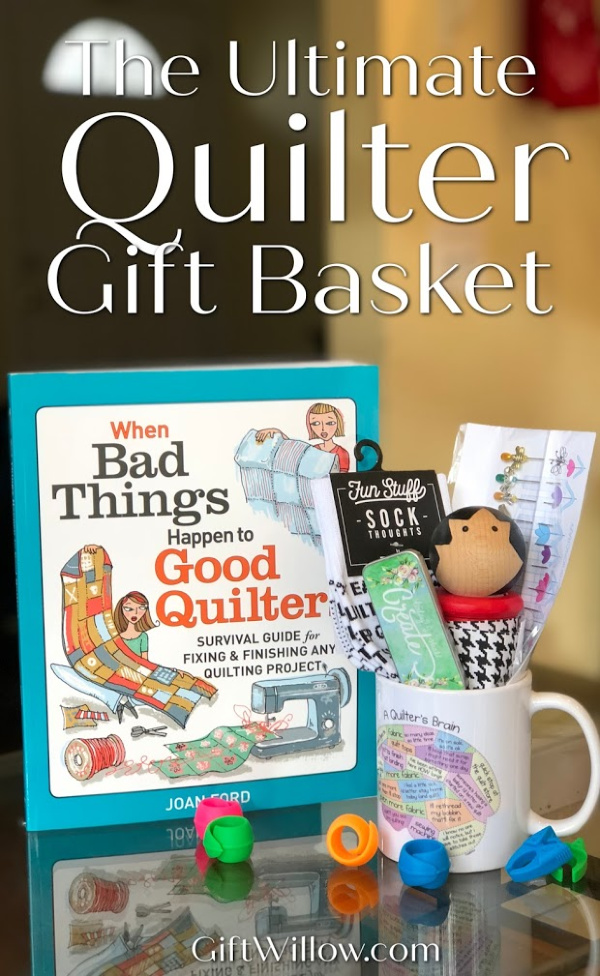 Quilter gifts are hard to come by because avid quilters usually have everything they could possibly need!  So these quilting gift ideas are unique, different, and affordable so you can try and put together a cute gift basket that they'll love.