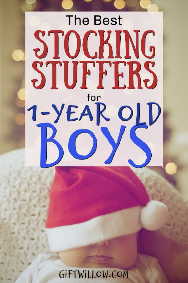 These are definitely the best stocking stuffers for 1-year old boys that you can find!  This is such a fun milestone for them and will hopefully be a wonderful morning for everyone!  These gift ideas will make your toddler extra happy.