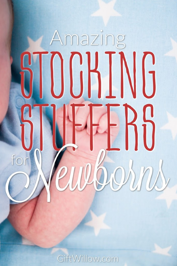 These stocking stuffers for newborns are the perfect gift for your new baby! There are a lot of fun things that you will want to spoil your baby with OR things that you'll really need, sp ALL of these items make great newborn stocking stuffer ideas!
