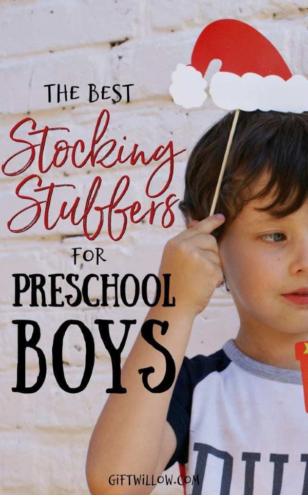 These stocking stuffers for preschool boys are perfect Christmas ideas for your preschooler!