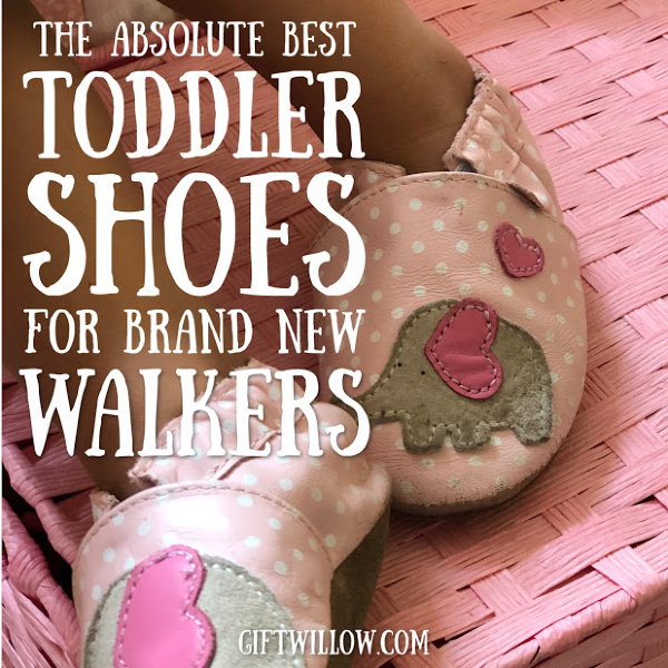 These shoes for toddlers are perfect for babies that are learning to walk! They're soft-soled, adorable, and totally affordable.  And they make great gift ideas for toddlers!
