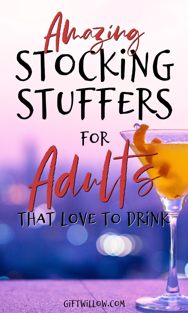These stocking stuffers for adults that love to drink are perfect for wine lovers, beer lovers, and anyone that enjoys a nice cocktail at happy hour!  They're fun and easy adult stocking stuffers that everyone will enjoy!