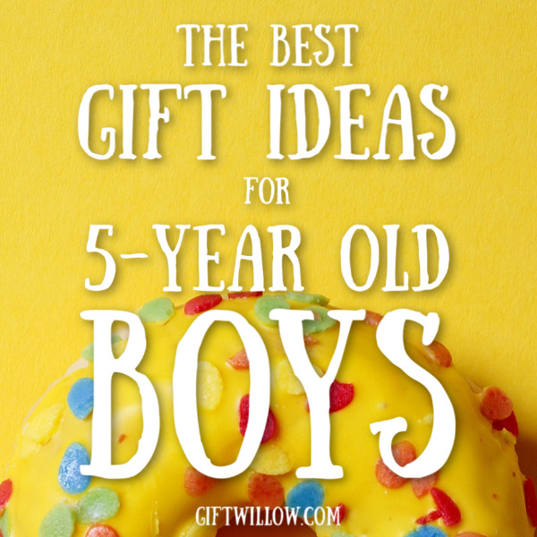 These gift ideas for 5-year old boys are the perfect way to excite your kindergartener or preschooler!