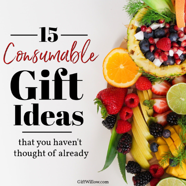 These consumable gift ideas are the perfect solution for the person who already has everything!  They make great long-distance gifts, as well as great last-minute gifts!