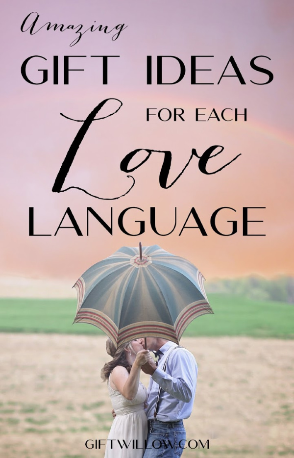 These love language gift ideas are the perfect way to shower your significant other with love!  Whether your husband, wife, boyfriend or girlfriend is attracted to words of affirmation, physical touch, acts of service, quality time...or just gifts!...you'll be sure to please them with these gift ideas for each love language!