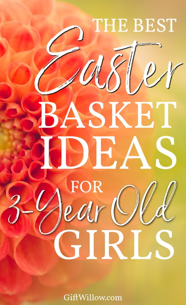These Easter basket ideas for 3-year old girls are the perfect Easter basket fillers for your soon-to-be preschooler!