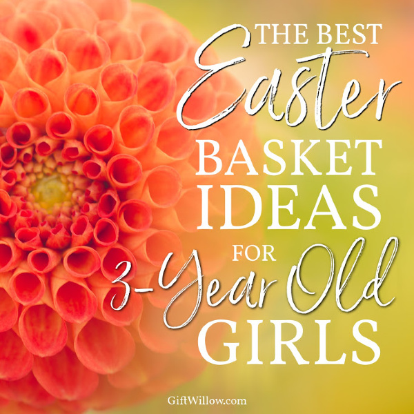 These Easter basket fillers for 3-year old girls are the best way to fill your little one's Easter basket on Easter morning!