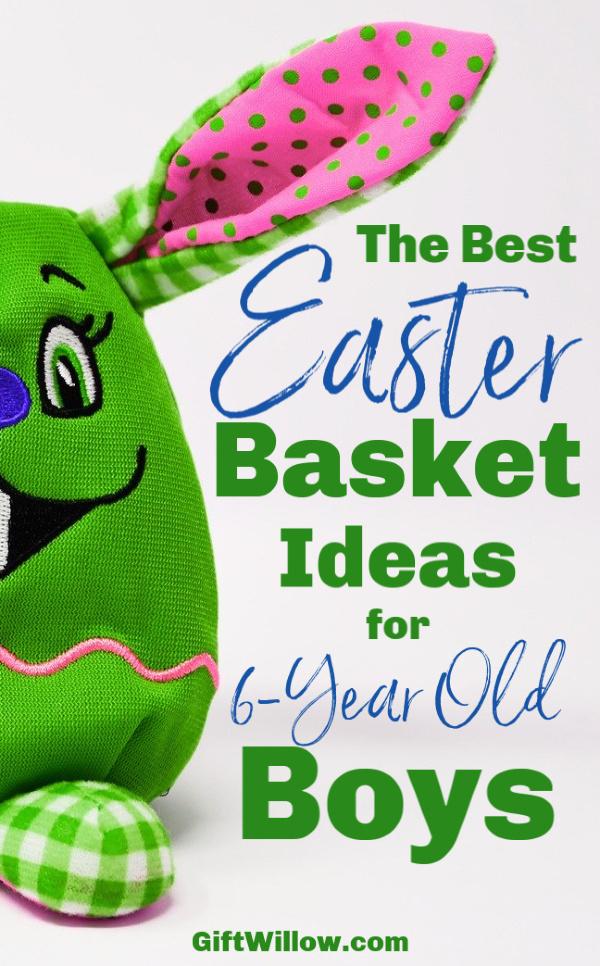 These Easter basket ideas for 6-year old boys are the perfect fillers for their basket!  Have a great Easter and good luck with your shopping. 