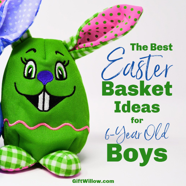 These Easter basket fillers for 6-year old boys are sure to please on Easter morning!  