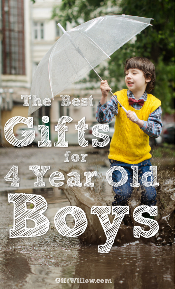 These are the best gifts for 4 year old boys that will make your preschooler so excited!