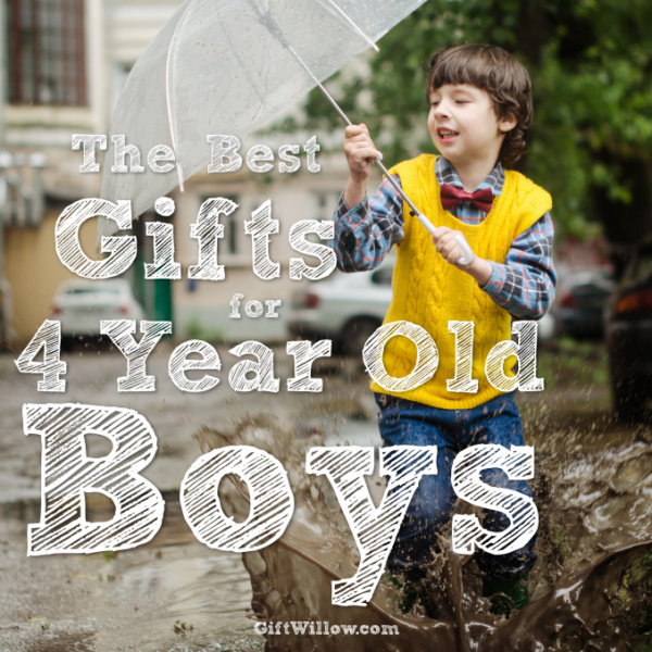 These gift ideas for 4 year old boys are perfect for your preschooler!
