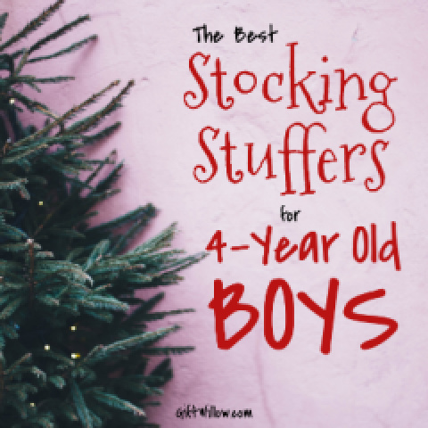 Stocking Stuffer Ideas for 4-Year Old Boys