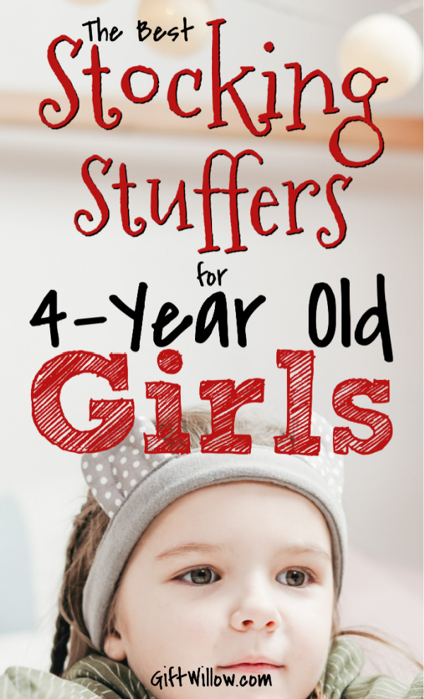 These stocking stuffers for 4-year old girls are the perfect gift ideas for Christmas morning! Good luck with your shopping and happy holidays!
