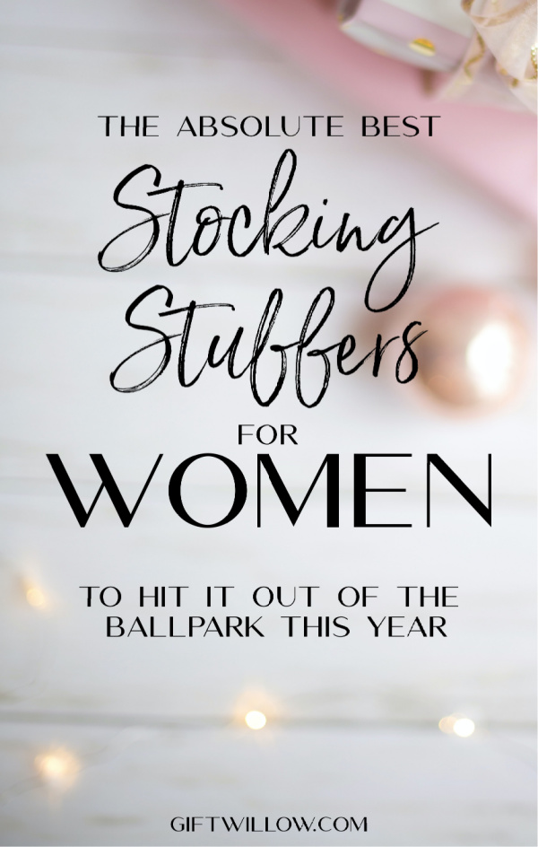 These stocking stuffers for women are great gift ideas for your wife, adult children, friend, sister...or any other woman in your life!