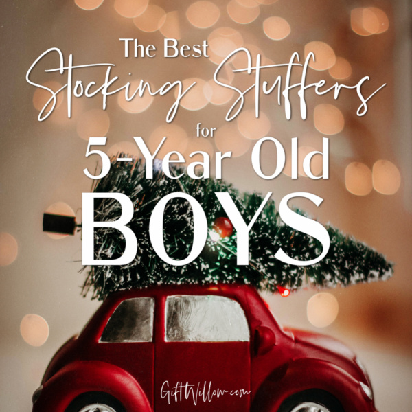 These stocking stuffer ideas for 5-year old boys are perfect for Christmas morning!