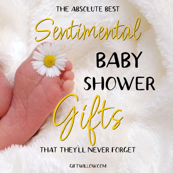 These baby shower gifts are perfect for moms  that love keepsake gifts and sentimental ideas.